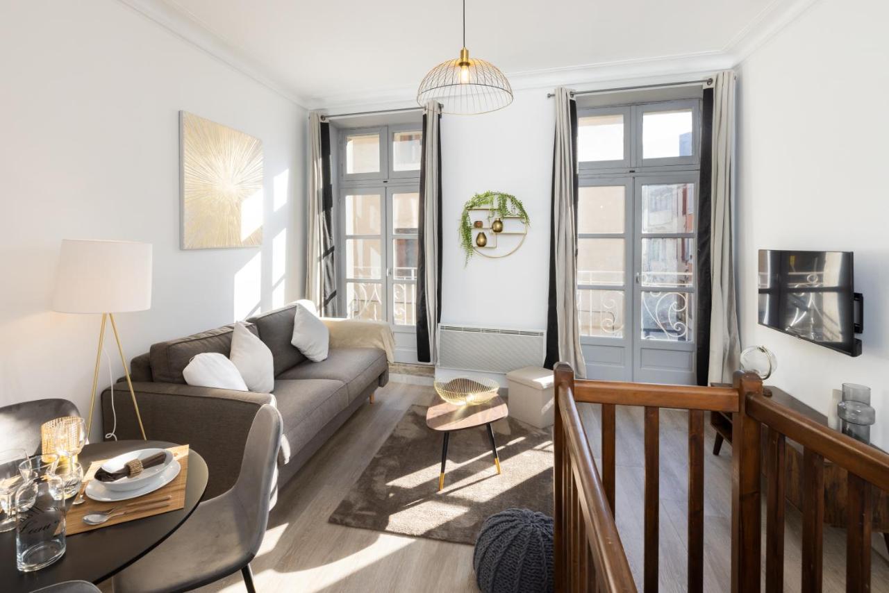 N1 Des Etudes Cosy Duplex Netflix Balcon Conciergeriedamecarcas Apartment Carcassonne Bagian luar foto